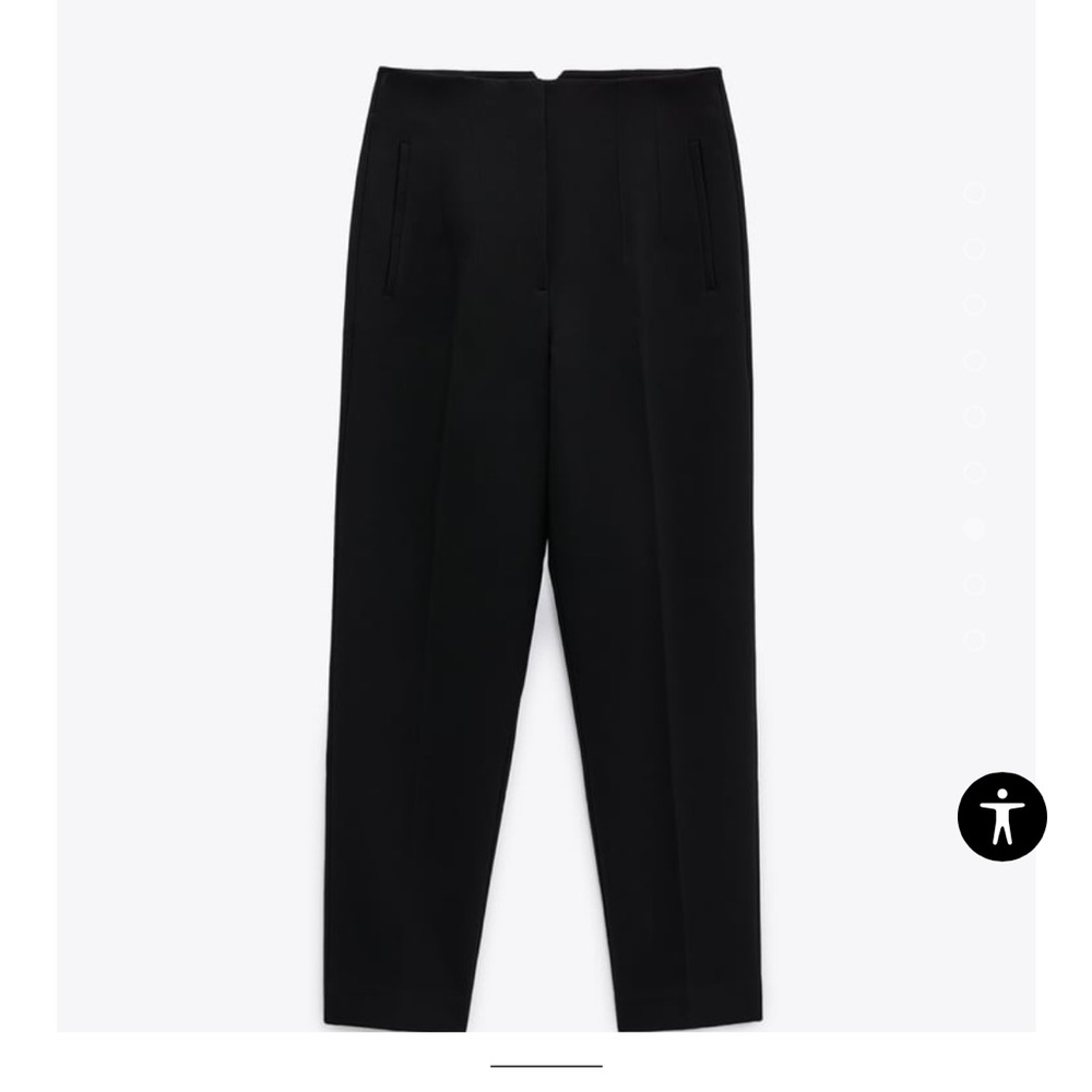 Zara high waisted plants. Black. - Picture 5 of 11